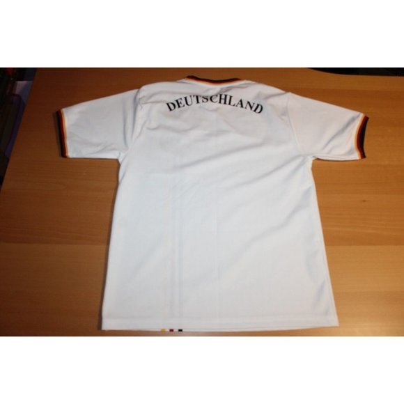 Germany Deutschland National Football Team Jersey Shirt Top Medium Soccer  White - Picture 2 of 2
